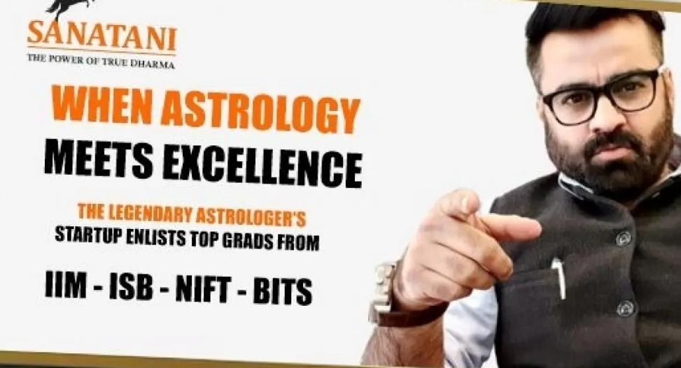 When Astrology Meets Excellence: The Legendary Astrologer's Startup Enlists Top Grads from IIM, ISB, NIFT and BITS
