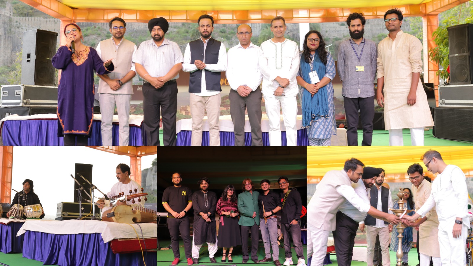 Ministry of Culture, Government of India and Swar Dharohar Foundation is celebrating the Amrit Mahotsav of 75th Independence Day in five states of the country