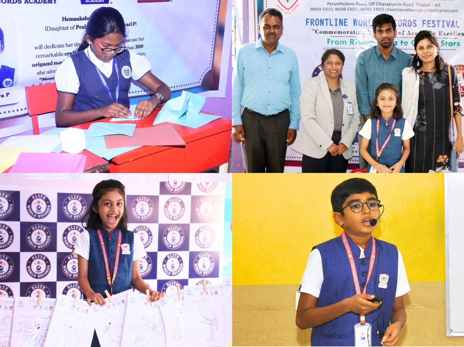 Frontline Schools' World Records Festival: Unveiling Extraordinary Achievements in Dance, Cooking, Literature, Art, and More!