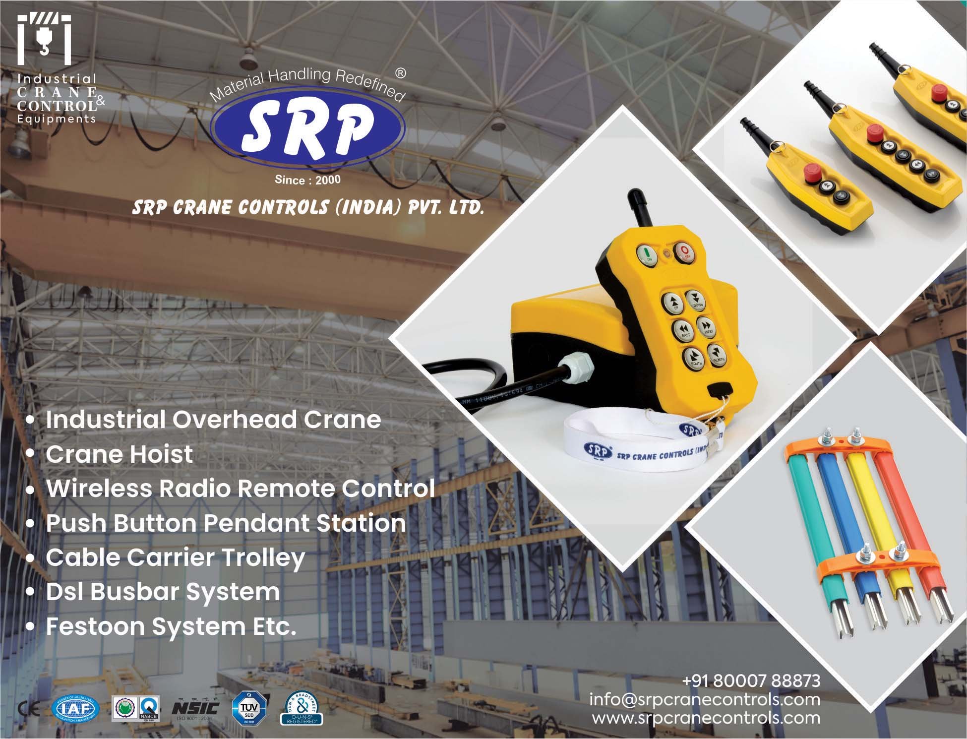 SRP Crane Controls (India) Private Limited: Leading the Way in Crane Control Innovation and Excellence